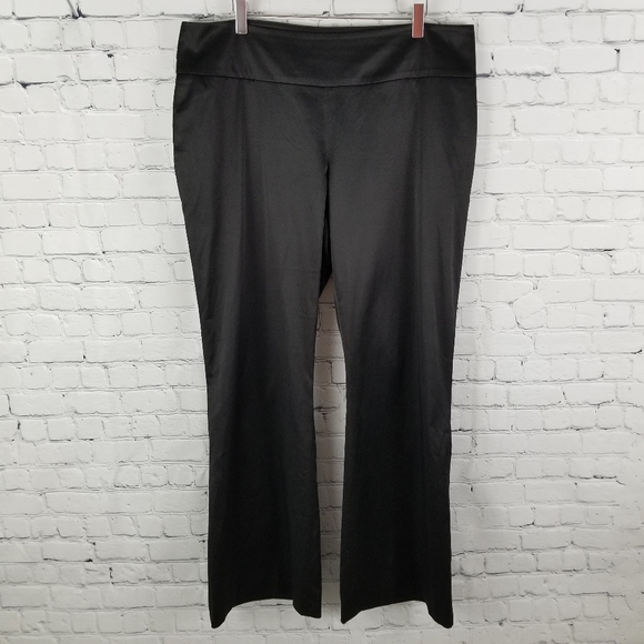CHAPTER ONE | stretch satiny straight leg pants - Picture 2 of 6